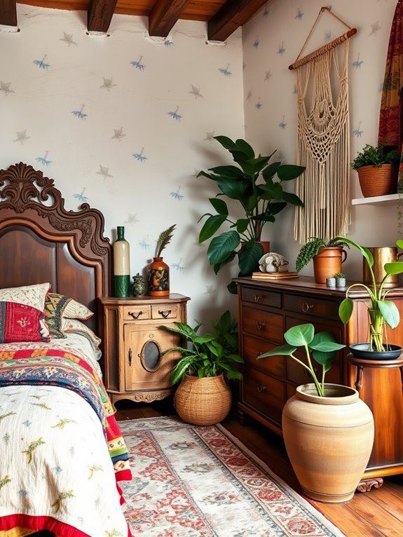 eclectic retro home decor