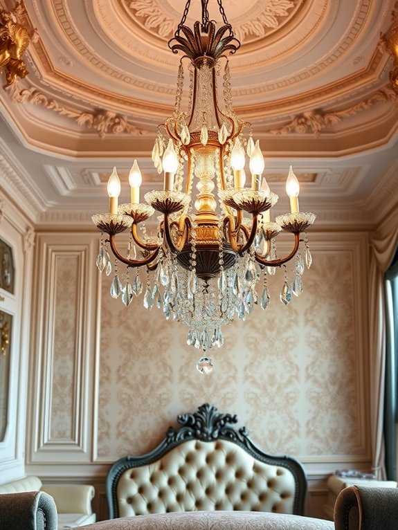 elegant antique lighting fixtures