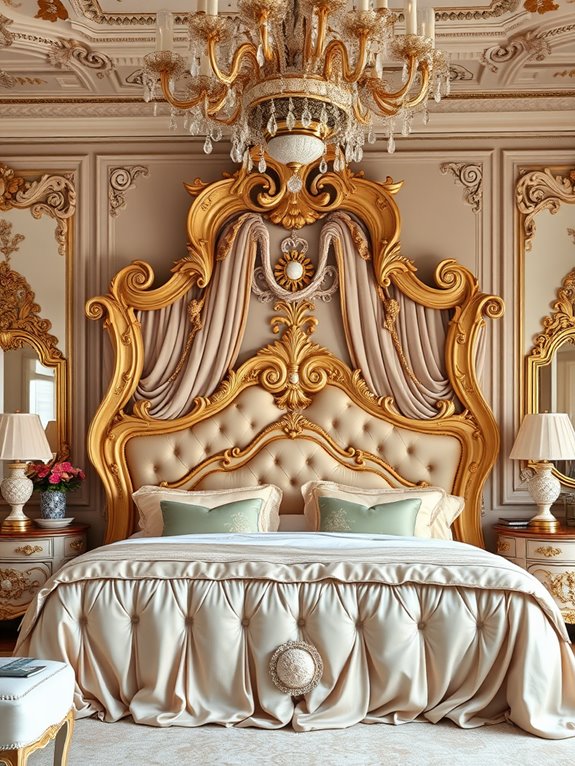 elegant decorative bed frames