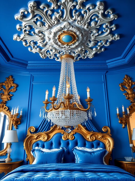 elegant rococo lighting design