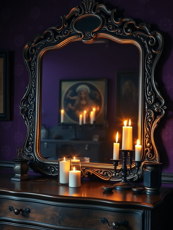 enchanting antique reflection decor