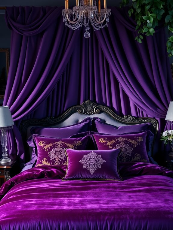 enchanting lavender bed linens