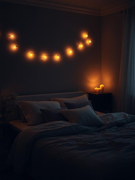 cozy relaxing atmosphere created