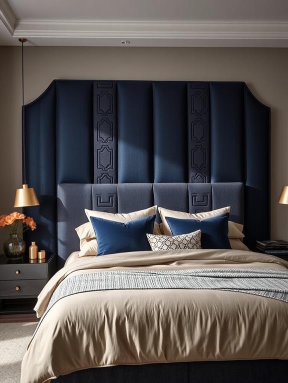 customizable bedroom headboard designs