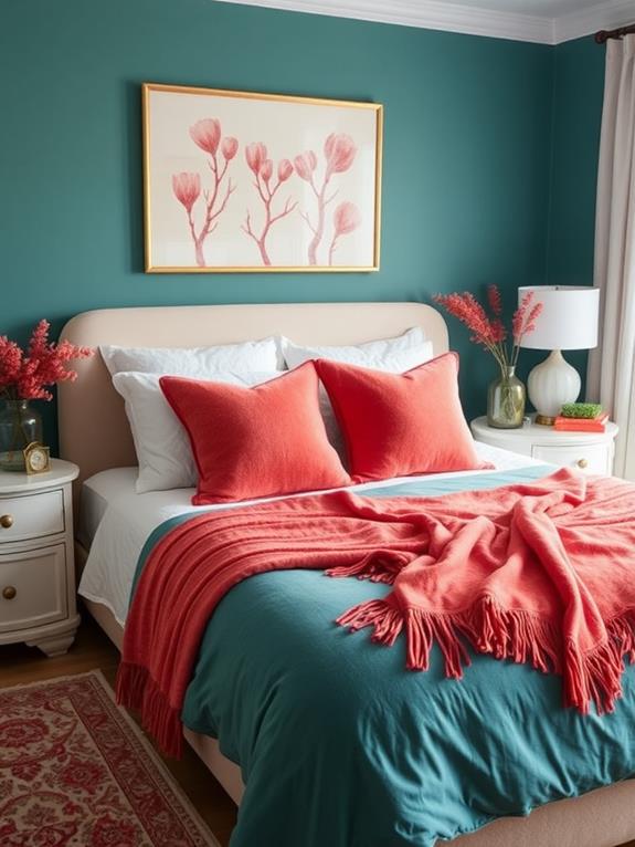 colorful home decor accents