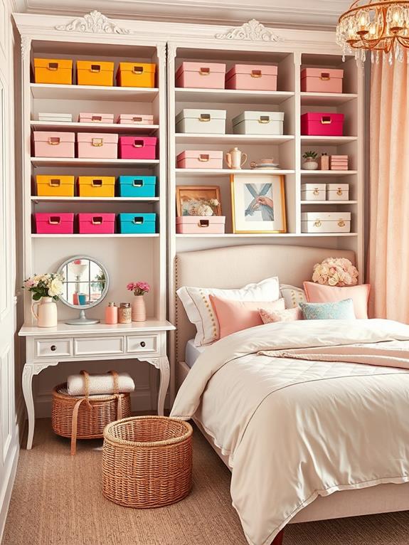 chic organizational storage ideas