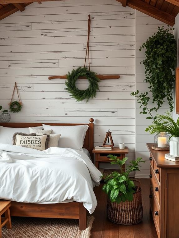 stylish shiplap wall design