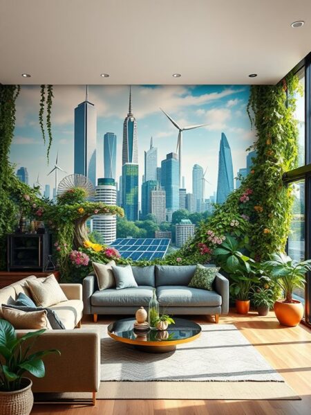 23 Solarpunk Living Room Ideas
