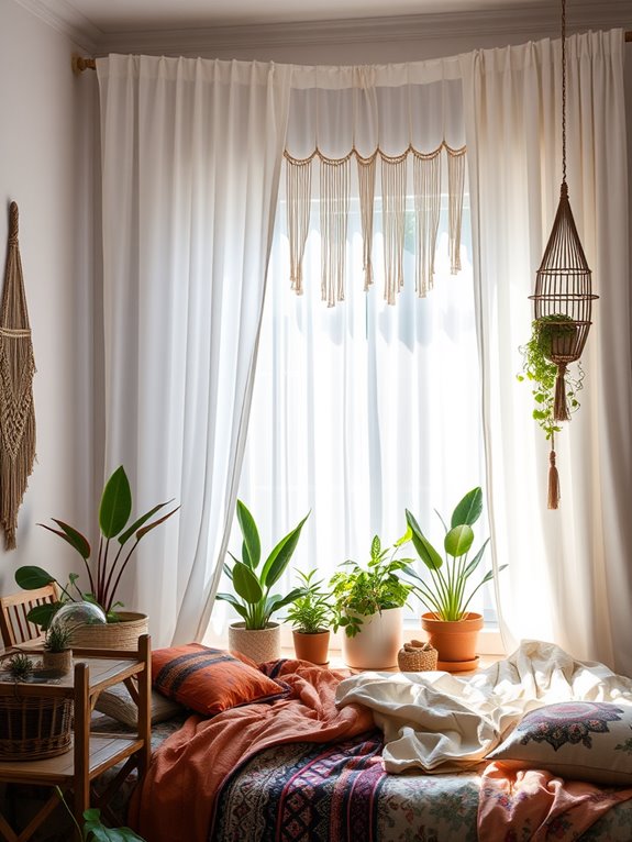 lightweight ethereal window drapes