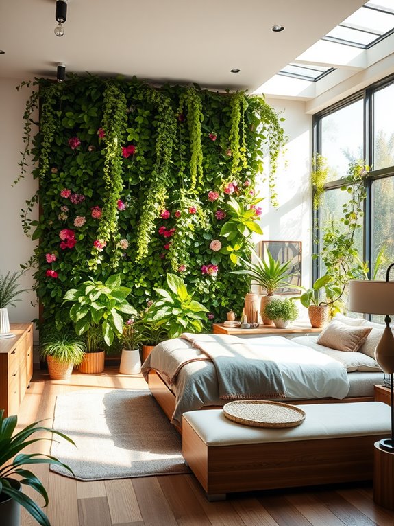 living green wall design