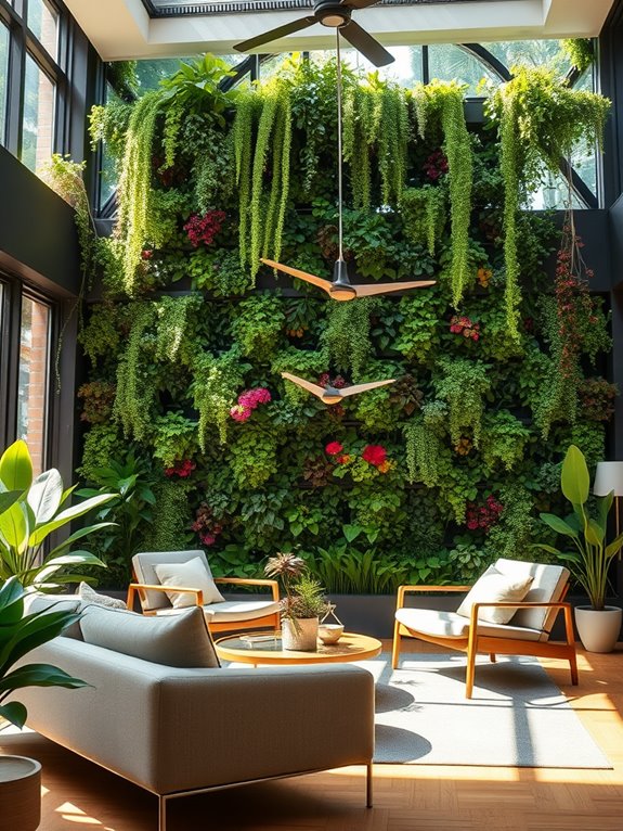 living green wall installations