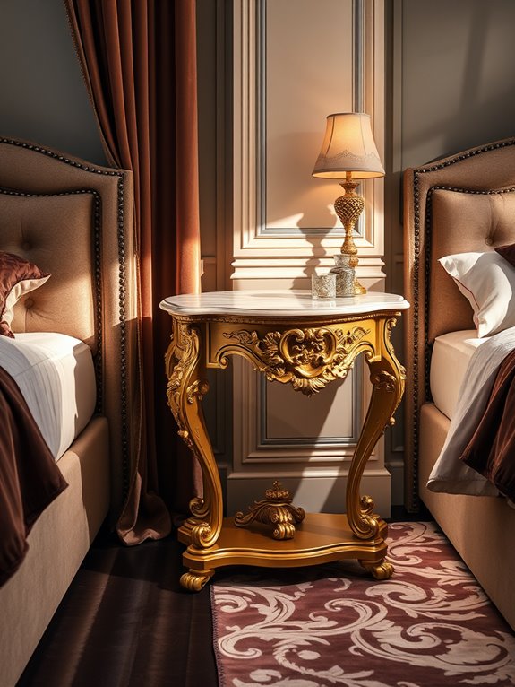 luxurious nightstand designs