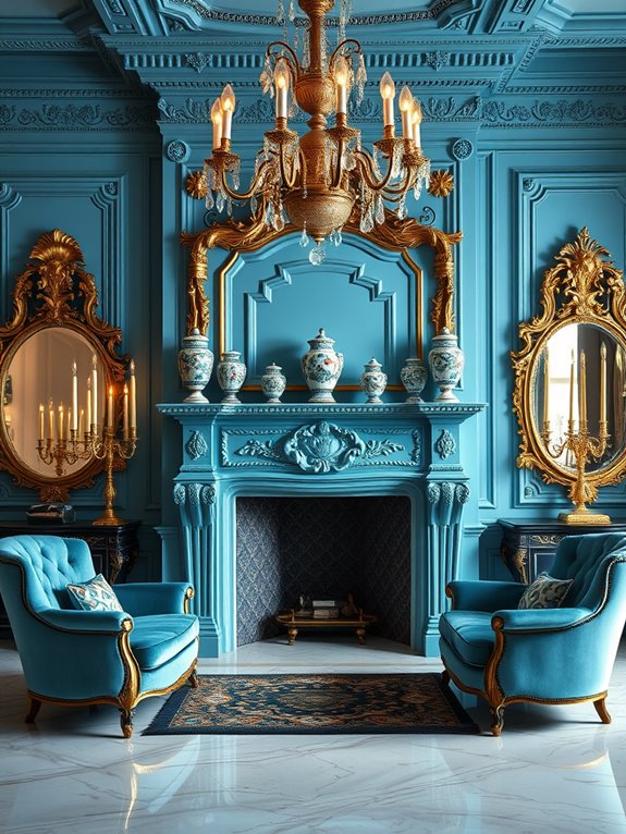 opulent hearth decor styles