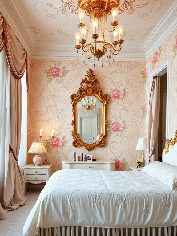 ornate rococo design decor