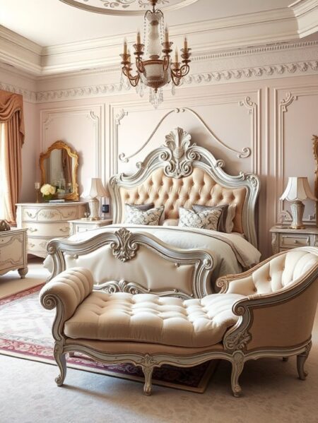 25 Modern Rococo Bedroom Ideas
