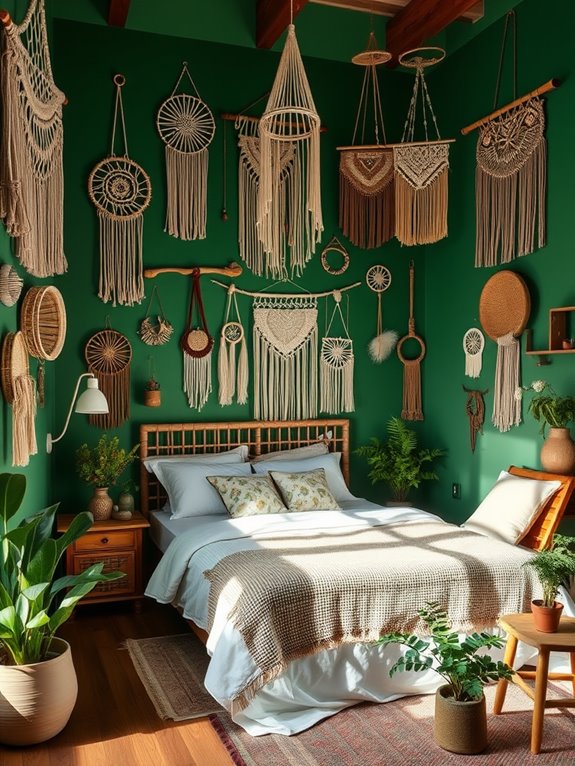 stylish bohemian home decor