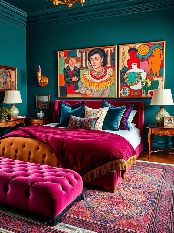 vibrant color pairings