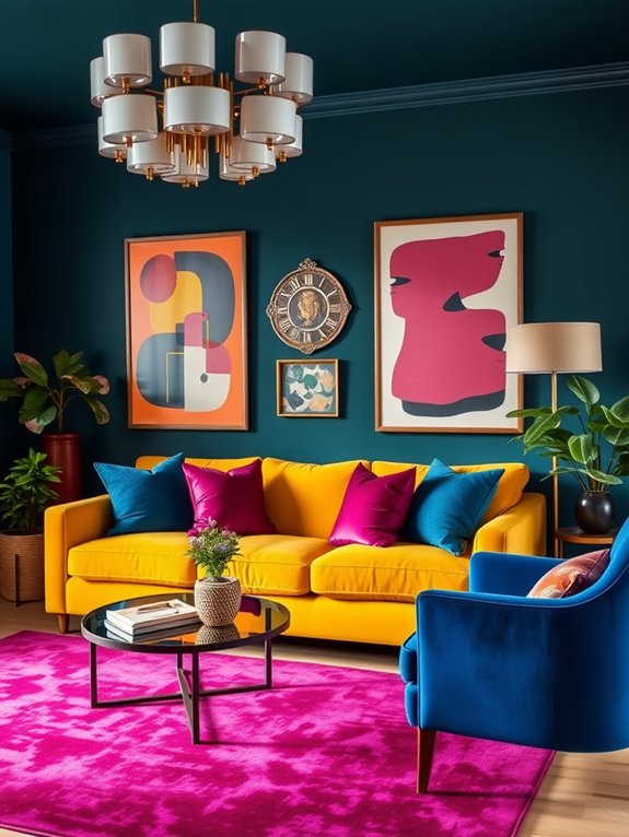 vibrant color pairings