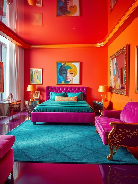 vibrant color pairings