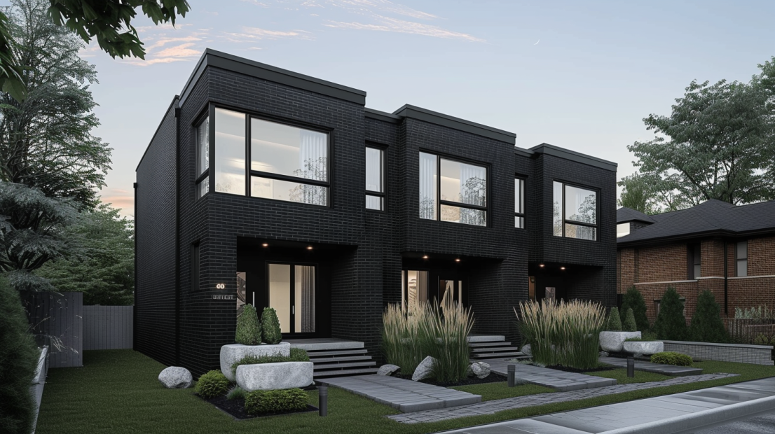 25+ Perfect Black Brick House With White Windows Ideas for Maximum Elegance