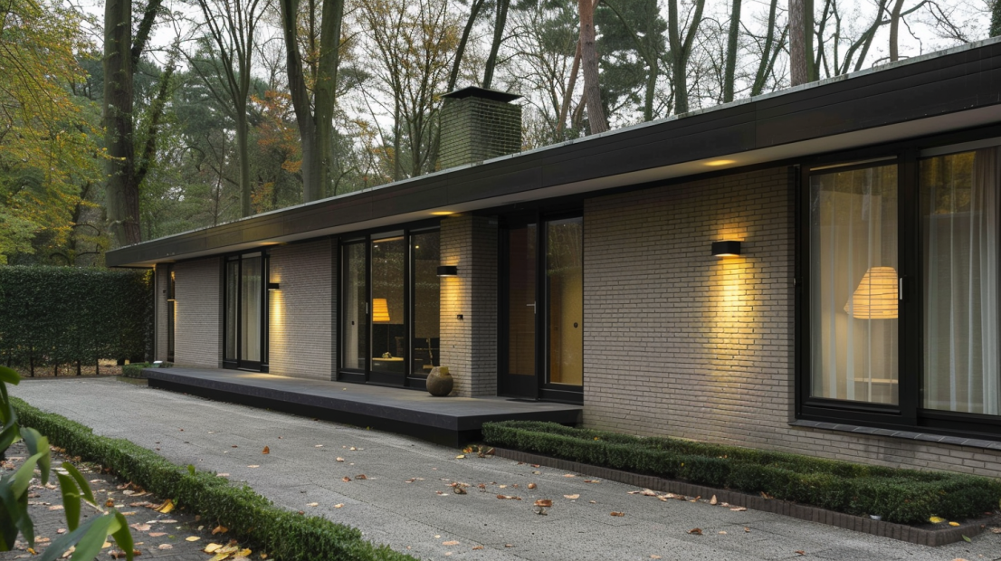 25+ Gray Brick House Exterior With Black Trim Designs