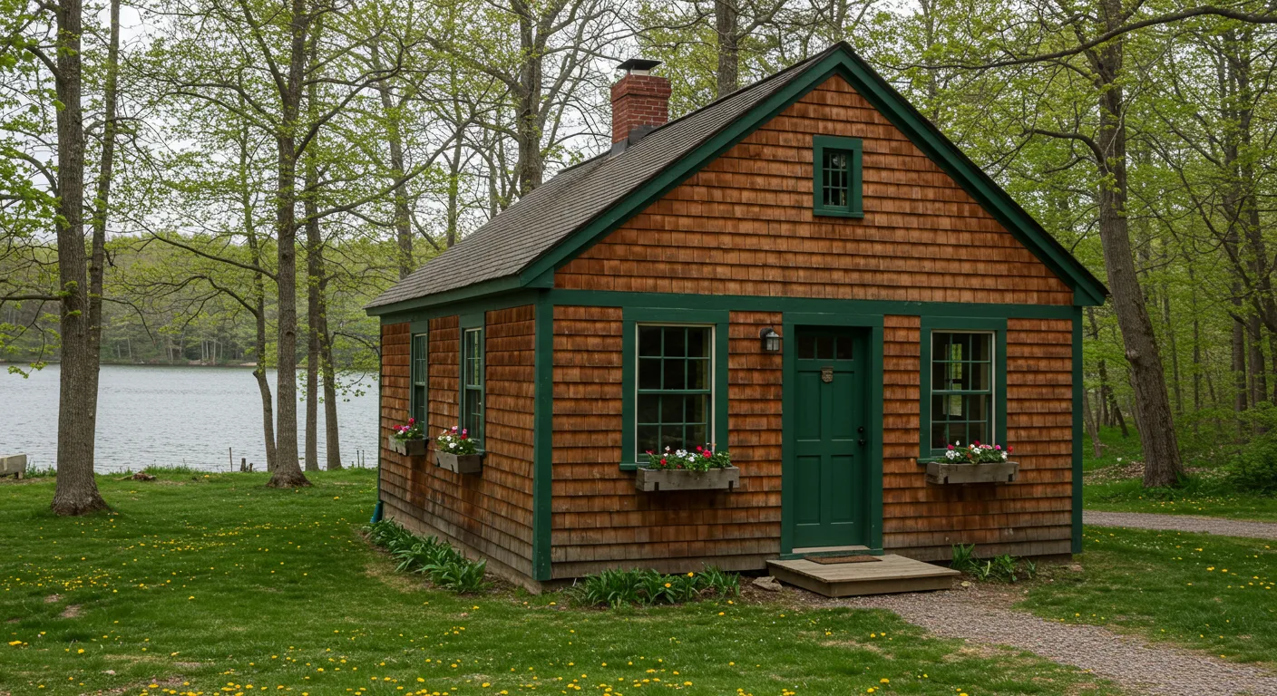 25+ Cozy Rustic Lake House Exteriors for Small Spaces That Feel Like Home