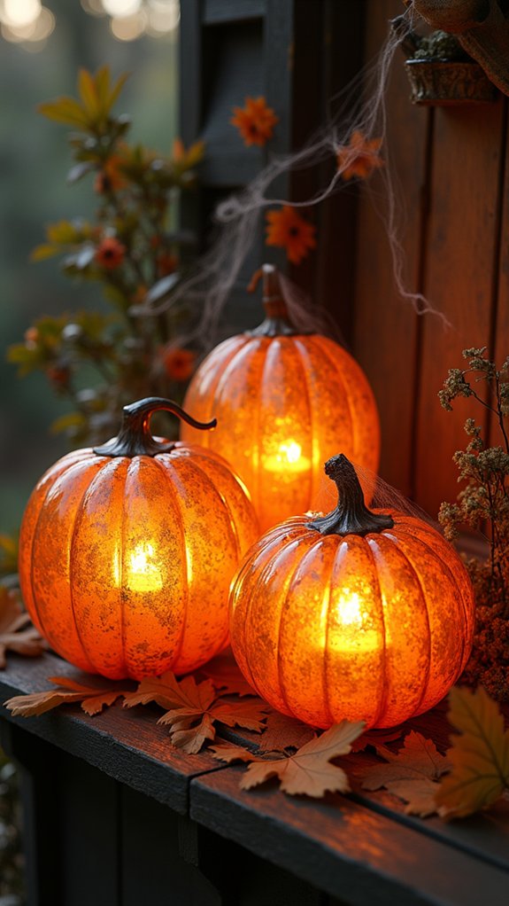 antique glass halloween nostalgia