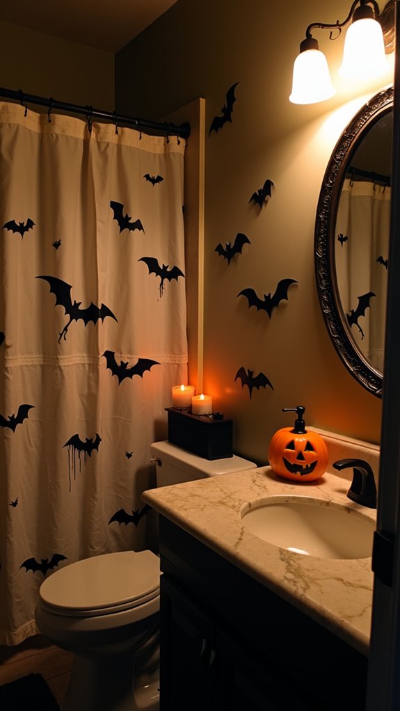 bat wall decor accents