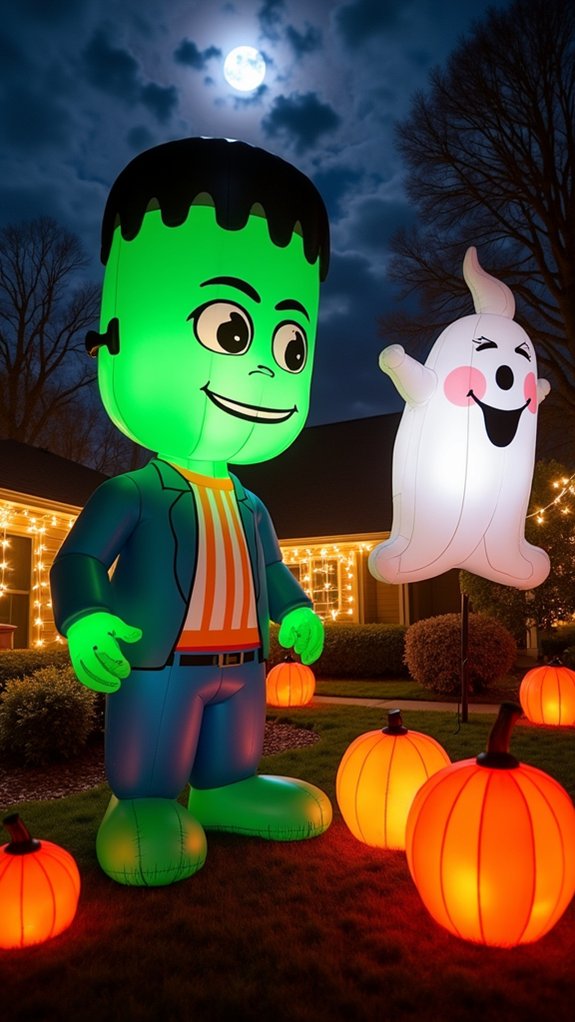bold oversized halloween decorations