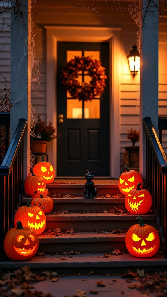 carving pumpkins for halloween