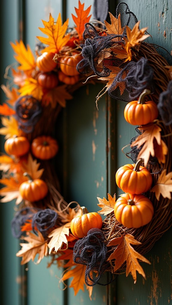charming autumn wreath creations