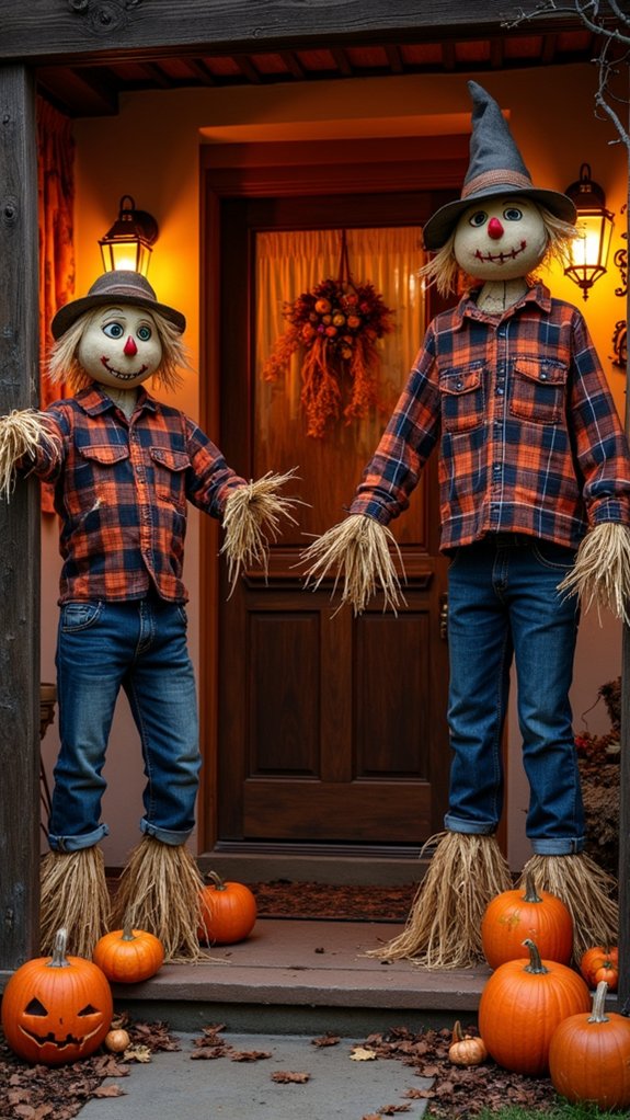 charming halloween porch decor