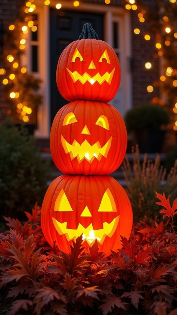 charming halloween pumpkin decor