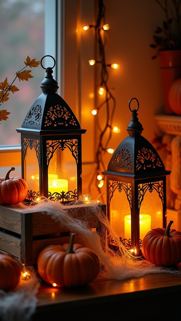 charming lanterns for halloween