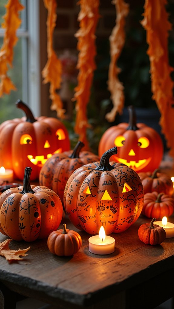 charming nostalgic halloween decor