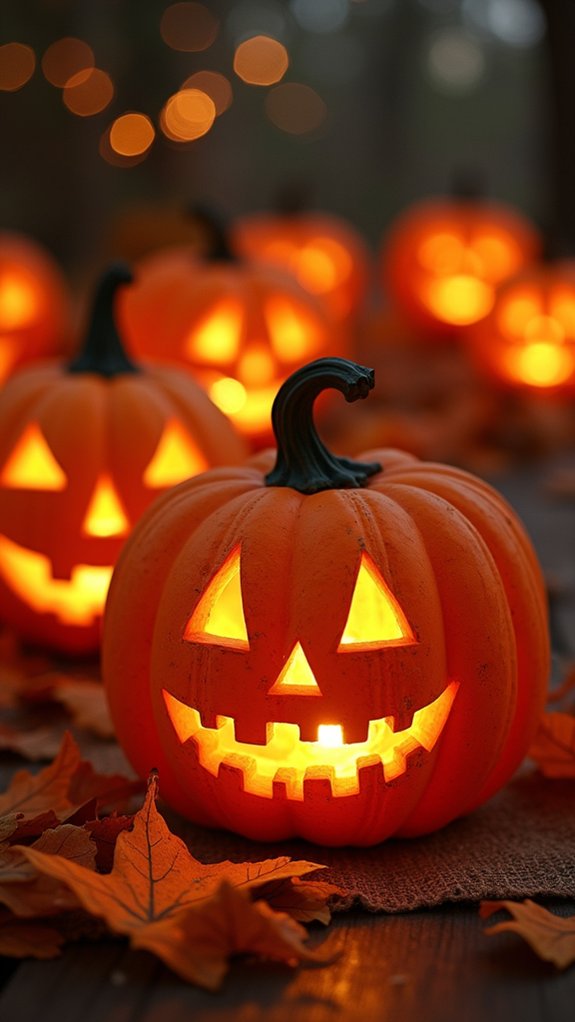 charming nostalgic halloween decor
