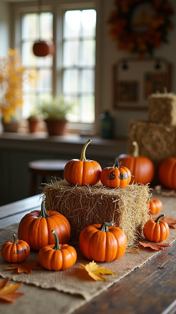charming rustic halloween decor