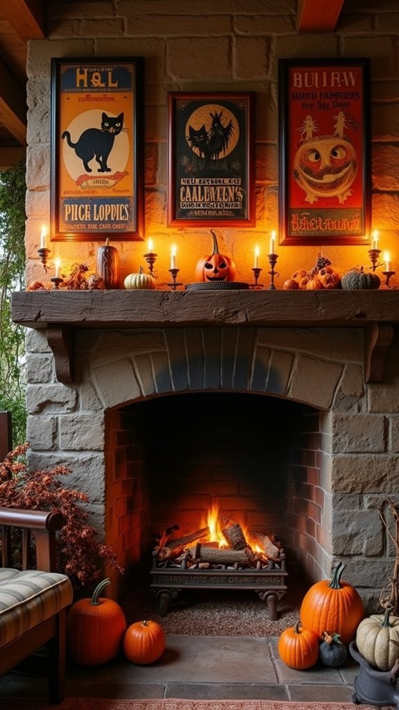 charming vintage halloween decor