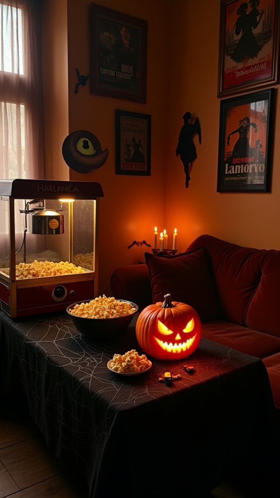 classic horror movie ambiance