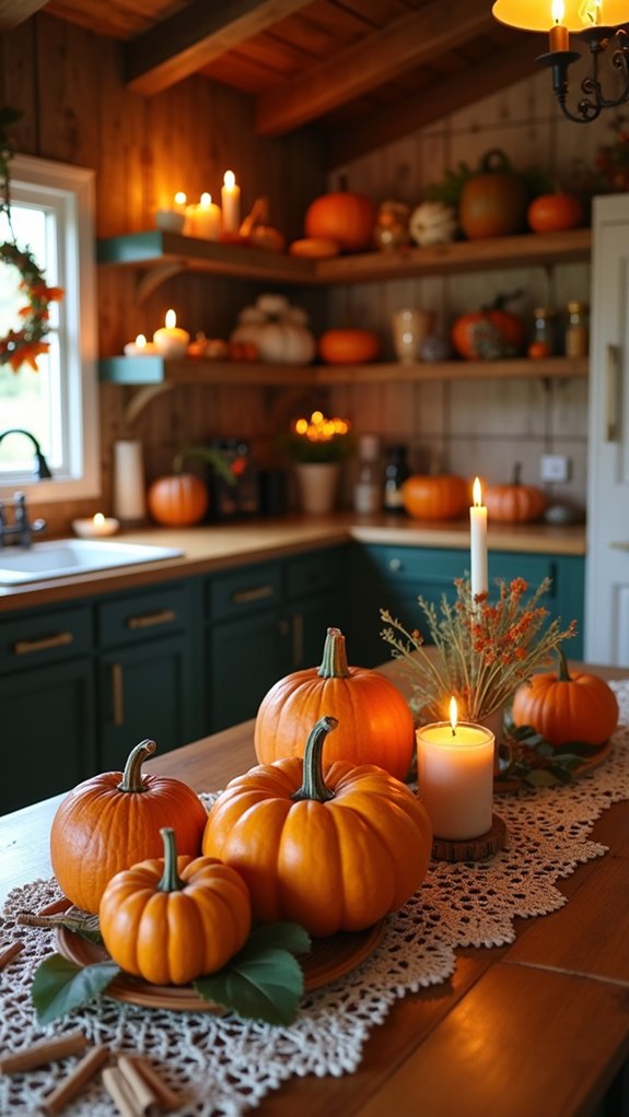cozy autumn aroma candles