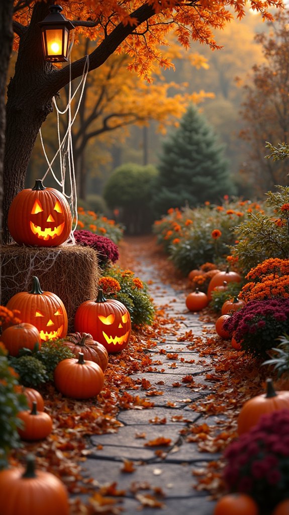 cozy autumn porch decor