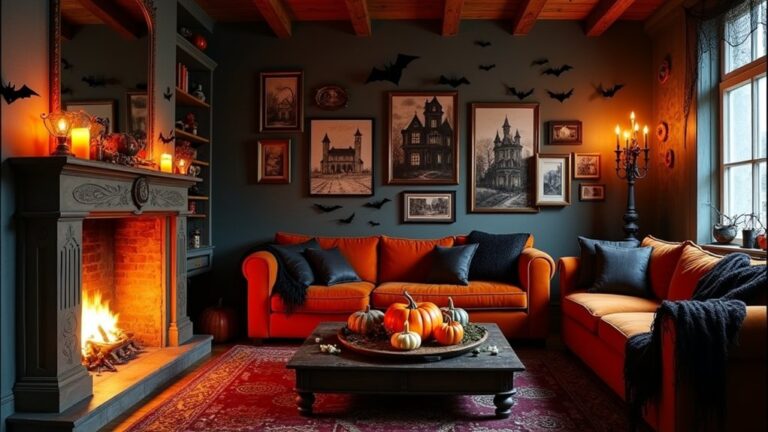 cozy yet creepy decor