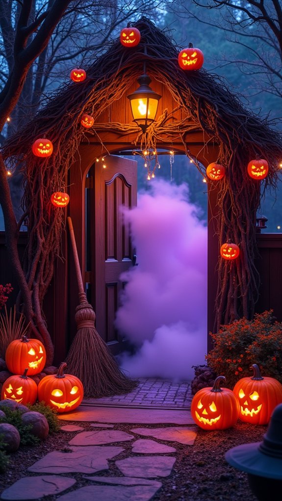 creative halloween costume displays