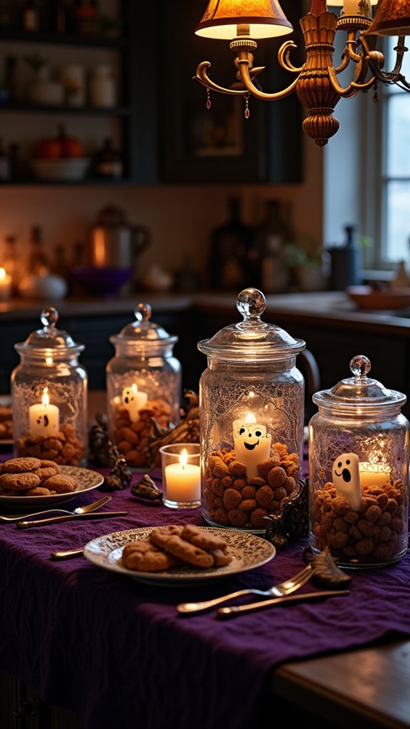 creepy cookie jar decor