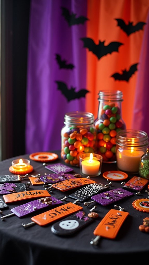 diy halloween slap bracelets
