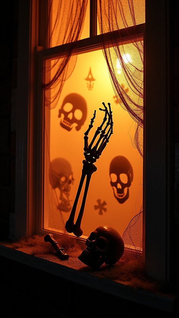 diy skeletons for halloween