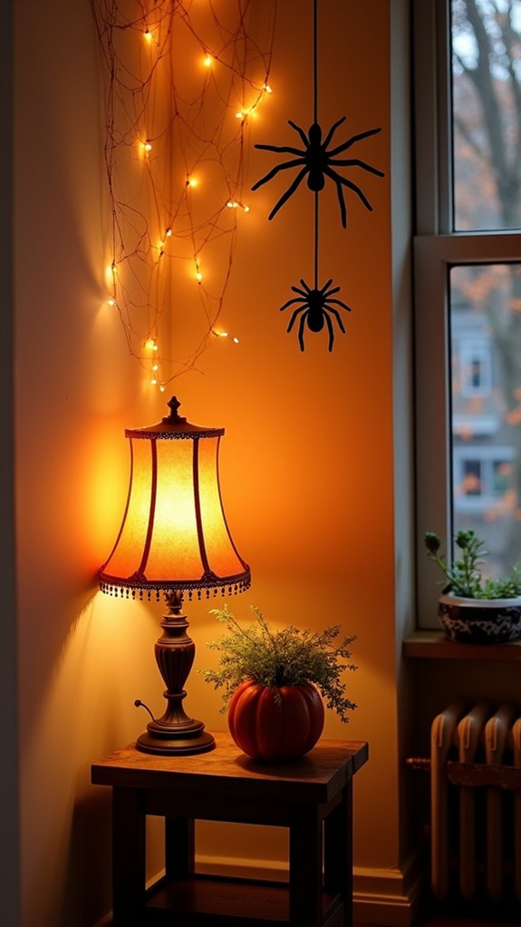 diy spooky spider decorations