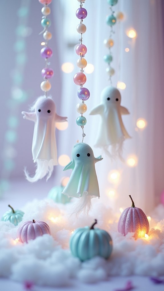 dreamy fabric ghost garlands
