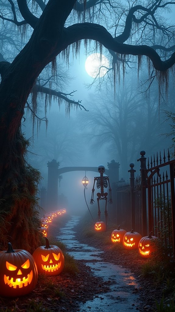 eerie atmosphere for halloween