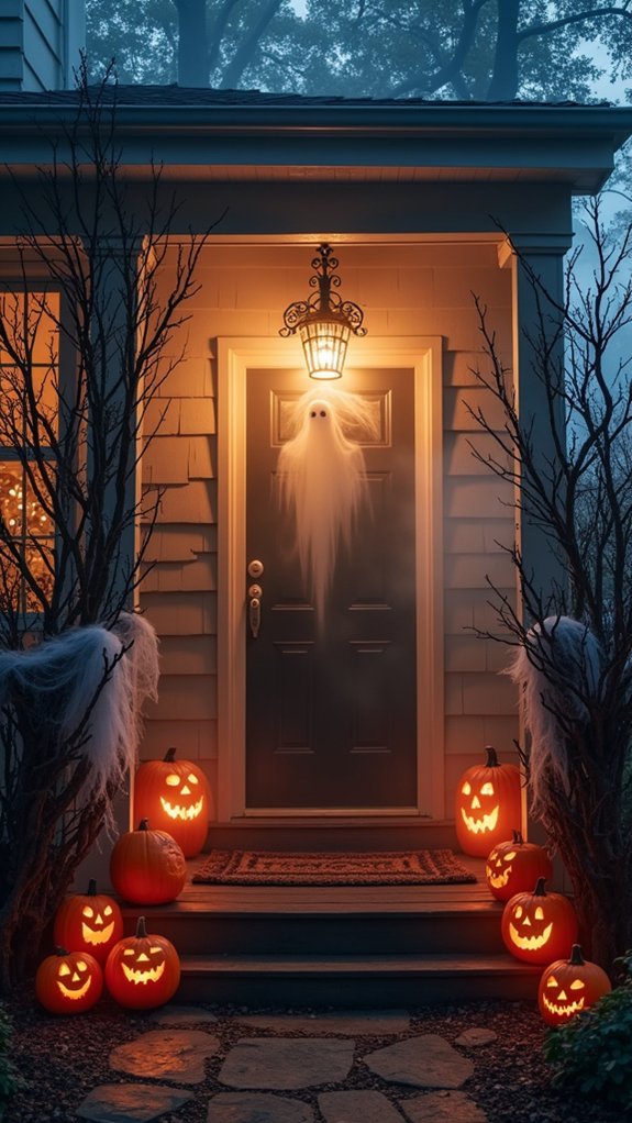 eerie atmospheric halloween decoration